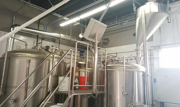 美国洛杉矶7bbl整套精酿设备交钥匙工程